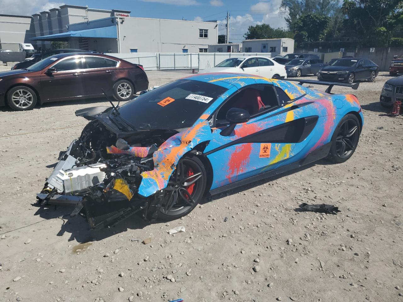 SBM13FAA9KW006456 MCLAREN 570S 2019